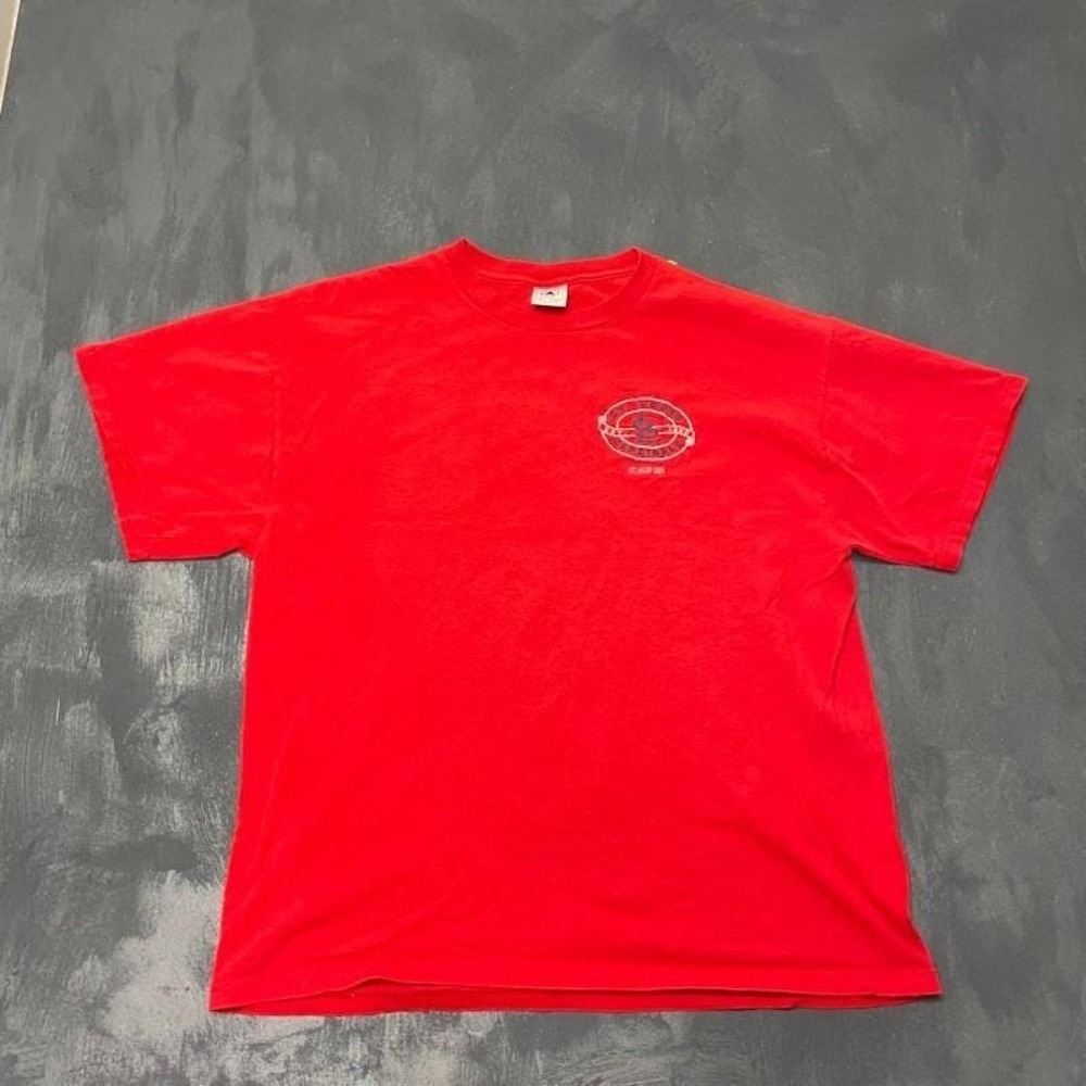 Vintage Single Stitch MLB T Shirt Mens XL Red 1990s Delta St Louis Cardinals